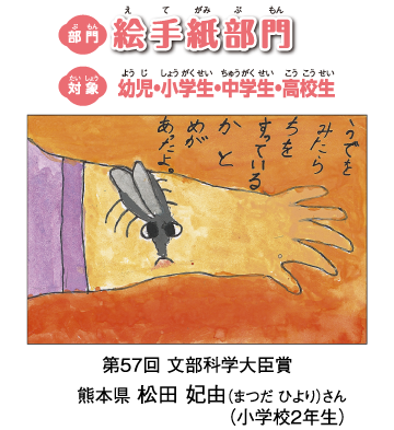絵手紙部門